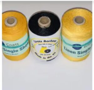 Fil paraffiné jaune ou noir